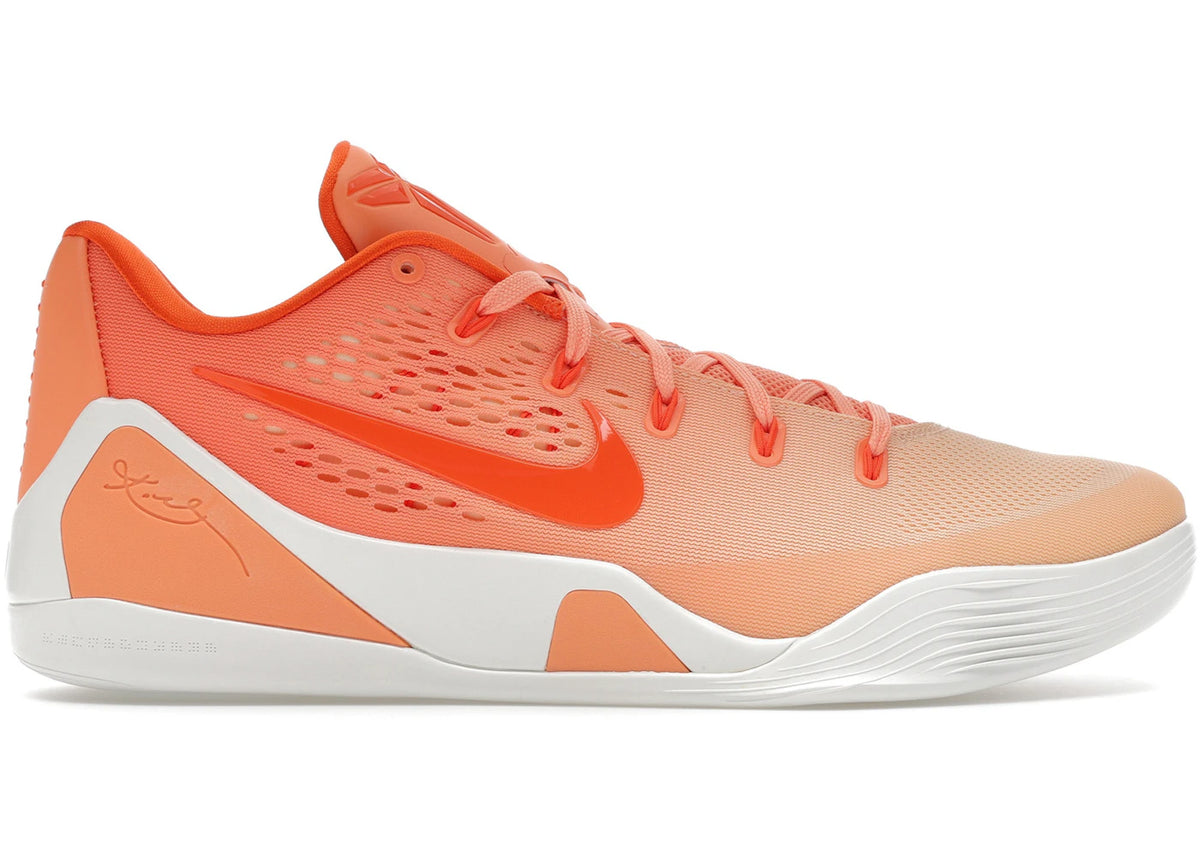Nike Kobe 9 Low Protro Orange Frost Brilliant Orange Summit White Ice Peach -1