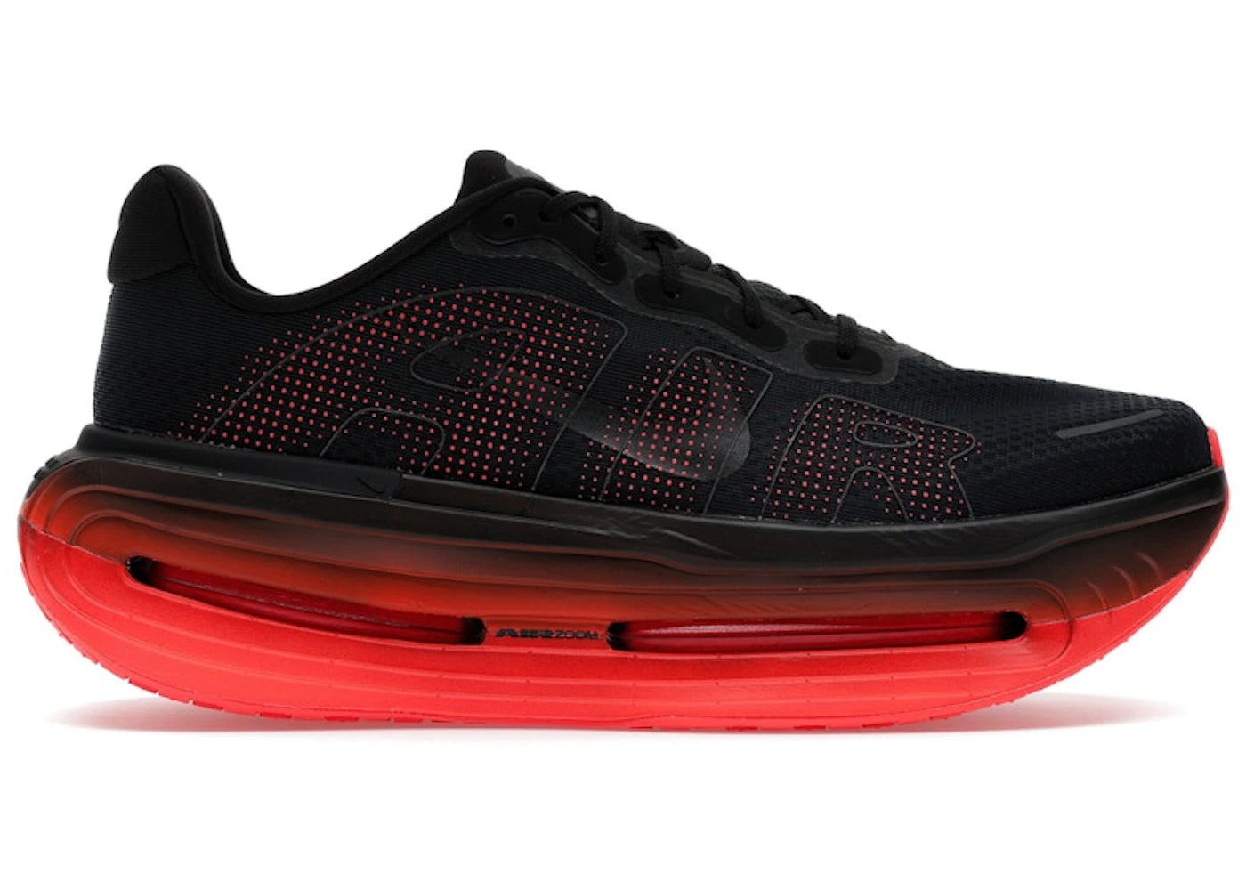 Nike Vomero Premium Black Bright Crimson -1