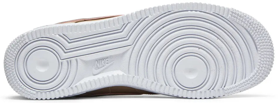 Nike Air Force 1 '07 Tan Metallic Rose Gold (W) sole