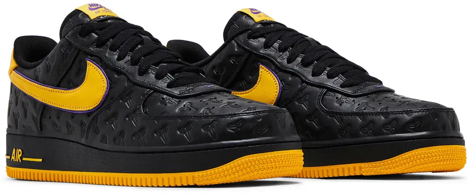 Nike Air Force 1 Low Kobe Bryant Lakers Away (Non-Numbered) pair