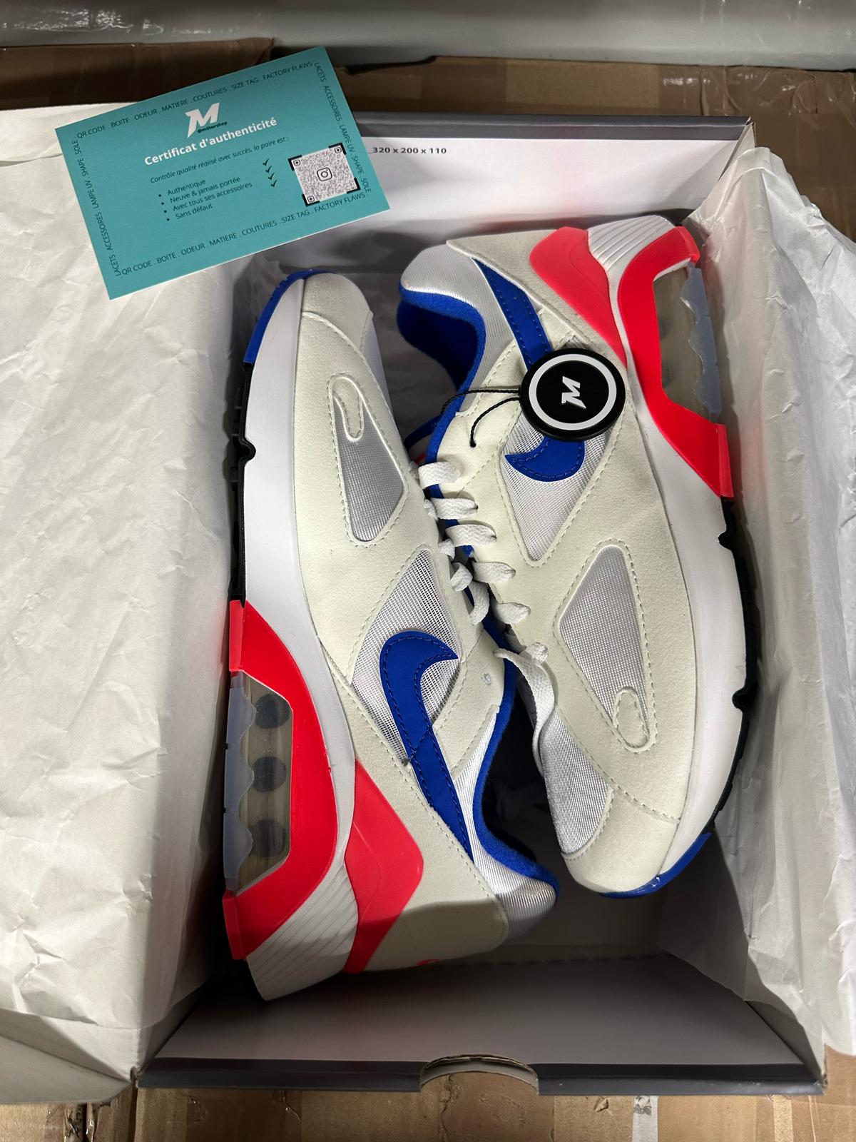 Nike Air Max 180 Ultramarine 2024 wave box and accessories