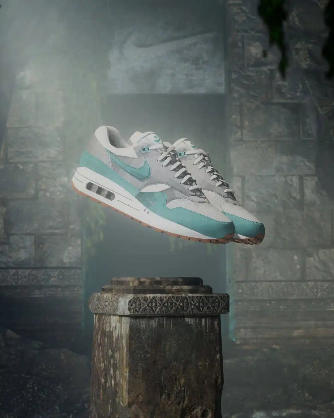 Nike Air Max 1 .SWOOSH Low Poly Adventure