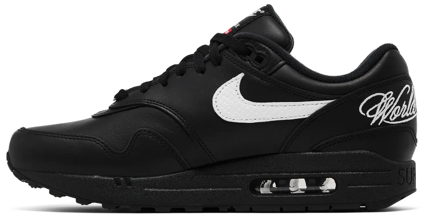 Nike Air Max 1 '87 SP Supreme Black White 