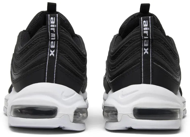 Nike Air Max 97 Black White-hell counter