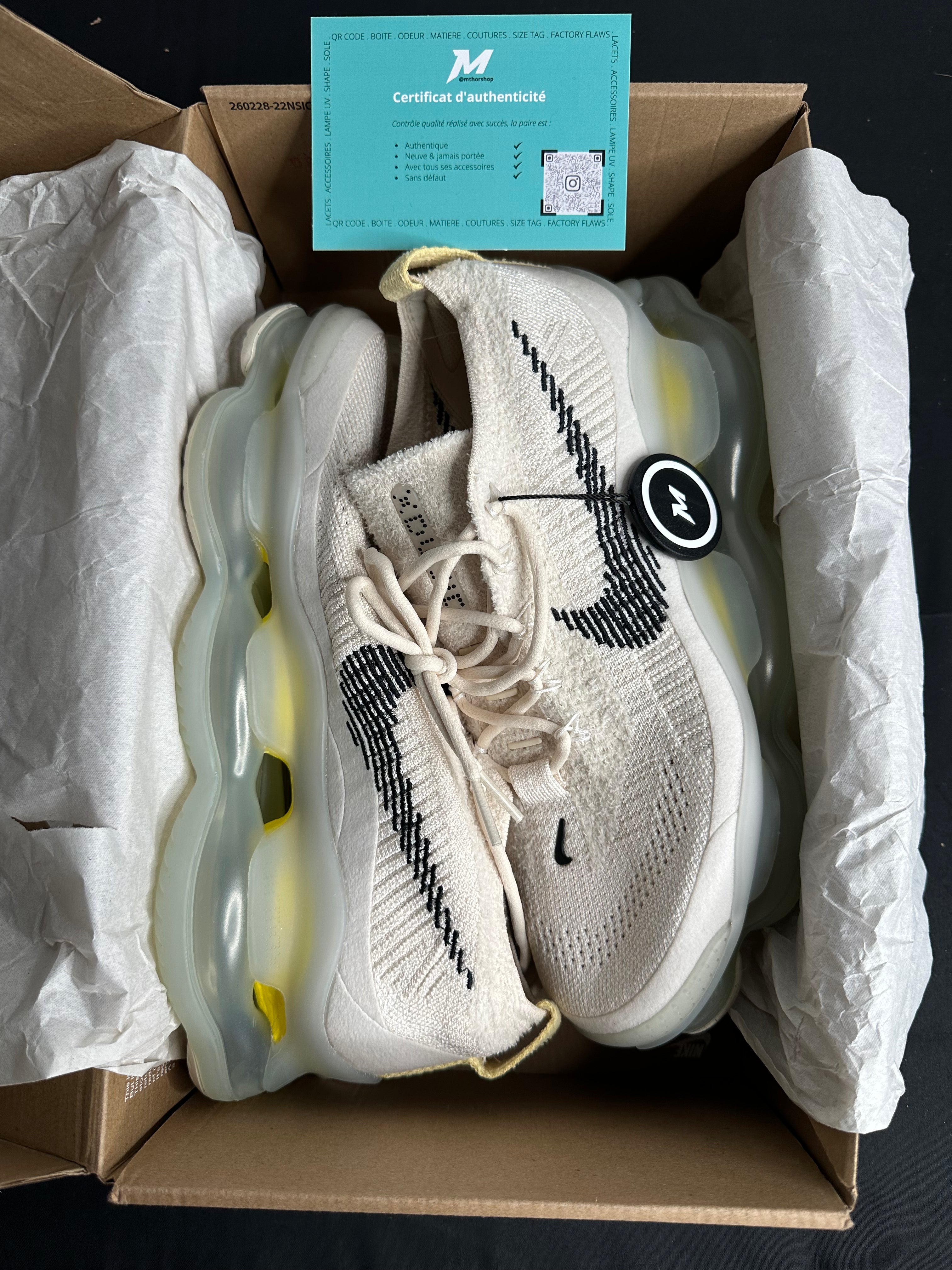 Nike Air Max Scorpion FK Lemon Wash Look