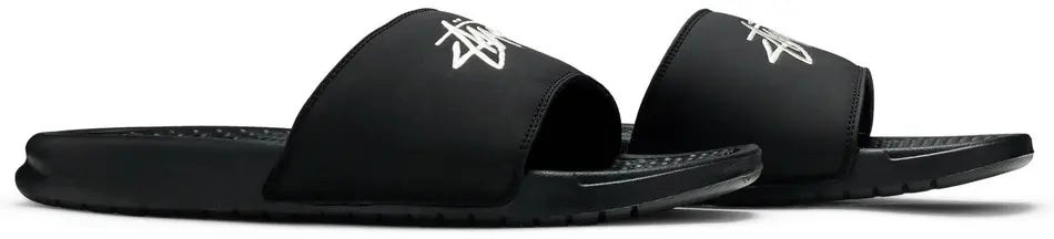 Nike Benassi Stussy Black pair