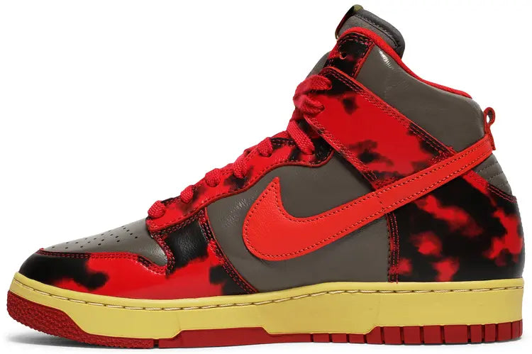 Nike Dunk High 1985 Red Acid Wash-2