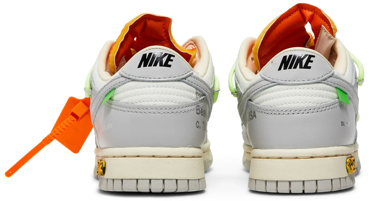 Nike Dunk Low Off-White Lot 43 Back
