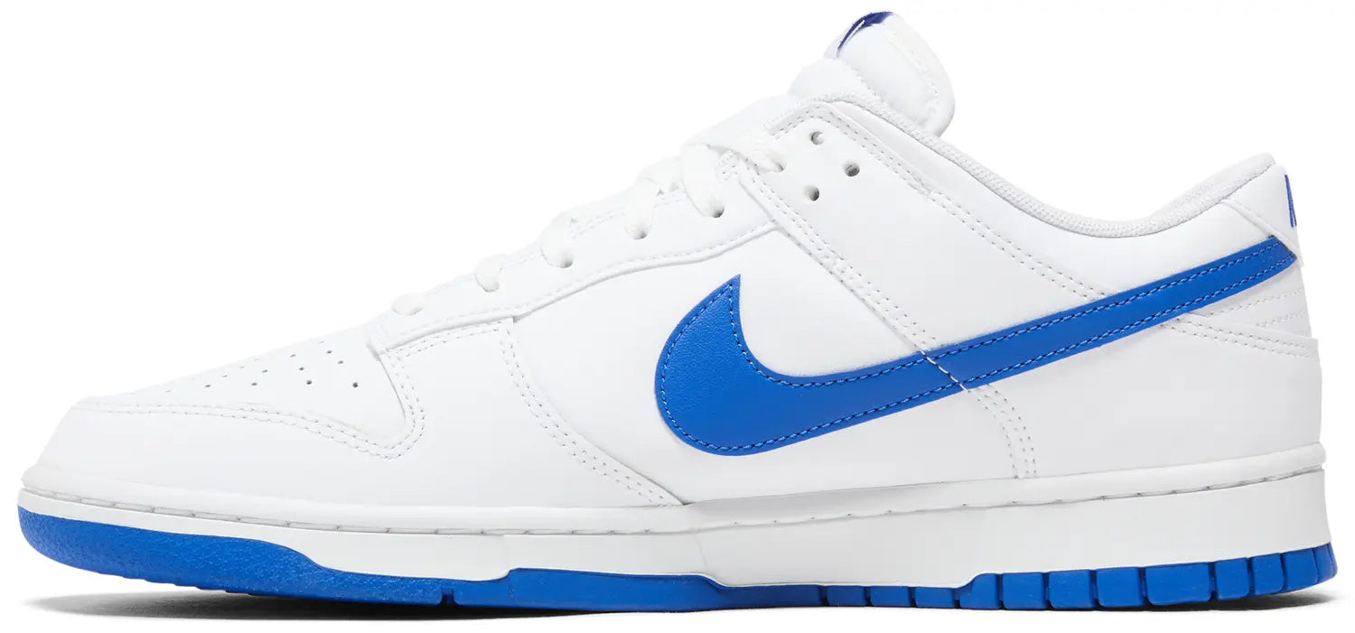 Nike Dunk Low White Hyper Royal