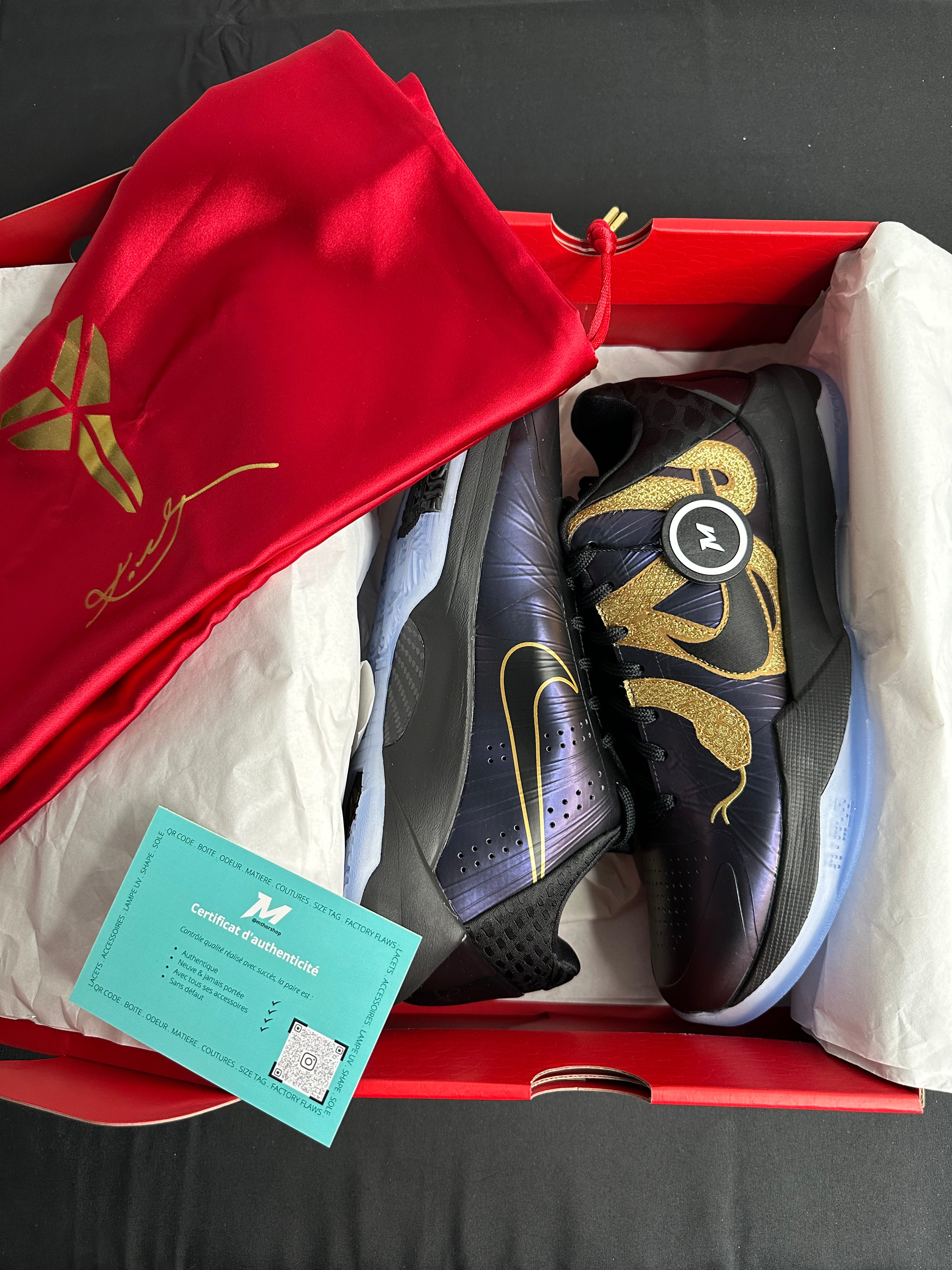 Nike Kobe 5 Protro Year of the Mamba Eggplant Look