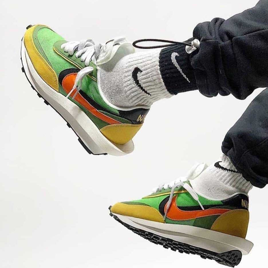 Nike LD Waffle sacai Green Gusto