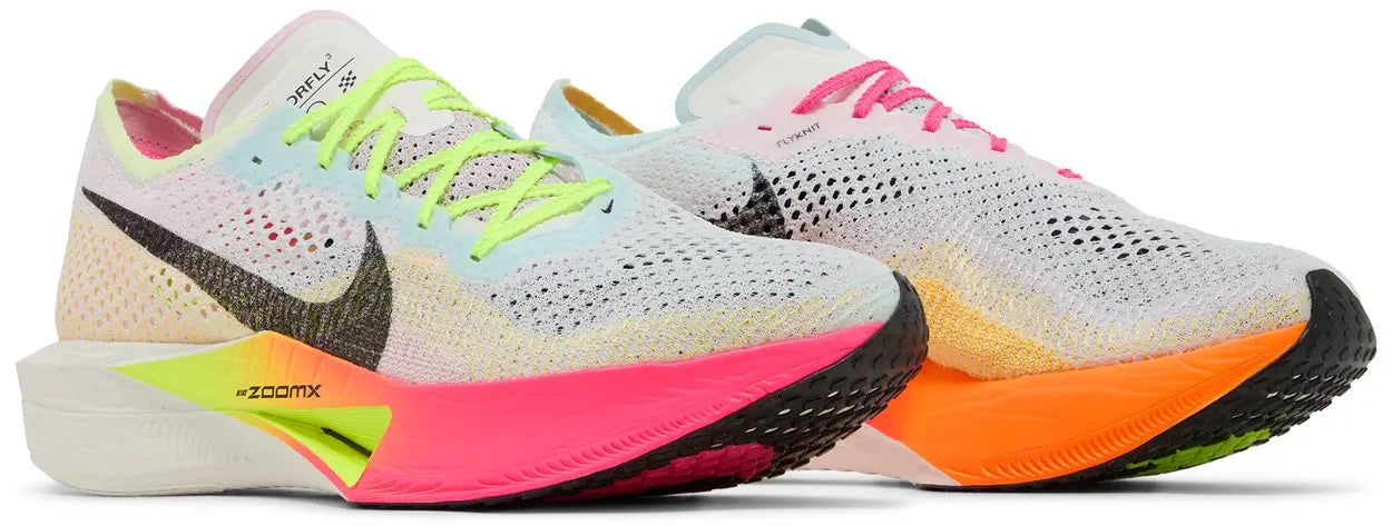 Nike ZoomX Vaporfly 3 Multi-Color Pair