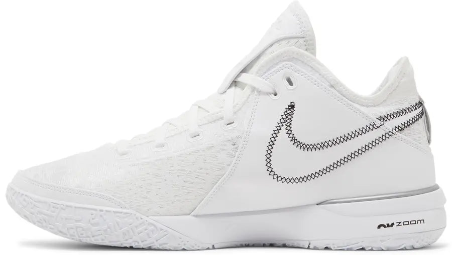 Nike Zoom LeBron NXXT Gen White Metallic Silver 2