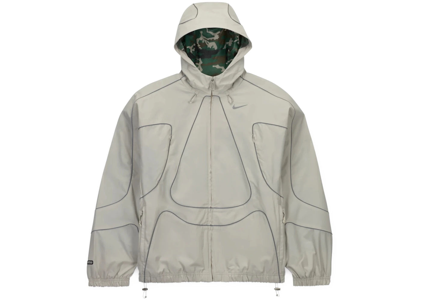 Nike x Corteiz Tracksuit Jacket Grey 