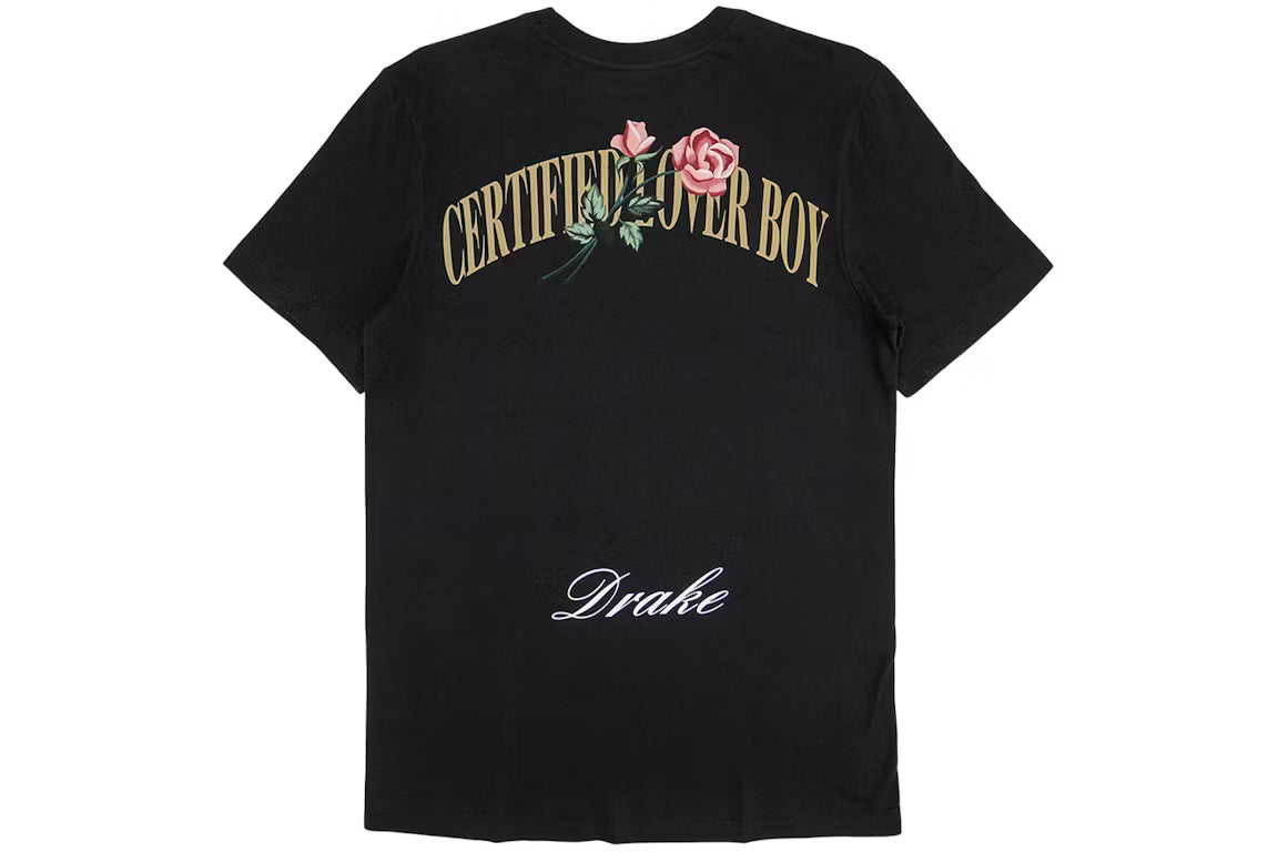 Nike x Drake Certified Lover Boy Rose T-Shirt Black