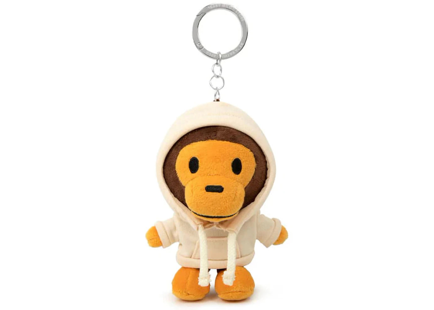 BAPE Baby Milo Plush Doll Keychain Ivory -1