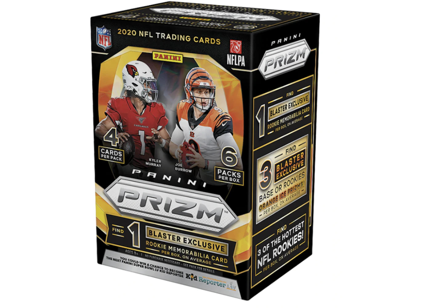 2020 Panini Prizm Football Fanatics Blaster Box Orange Ice -1