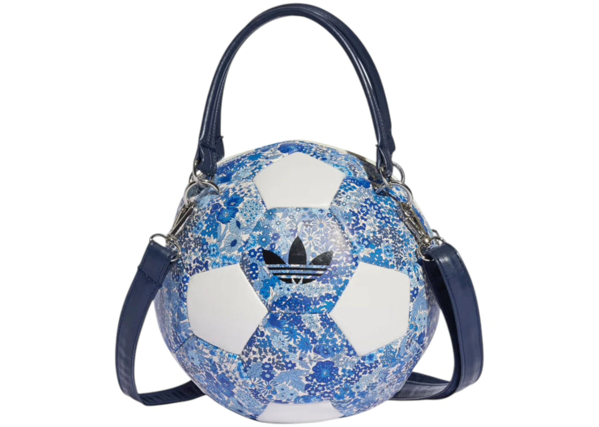 adidas Originals x Liberty London Football Bag Core White/Royal Blue -1