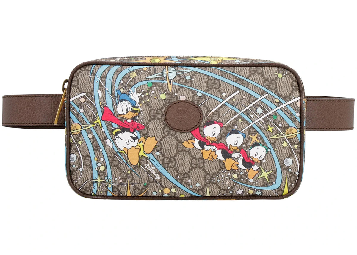 Gucci x Disney Donald Duck GG Supreme Belt Bag Beige/Ebony -1