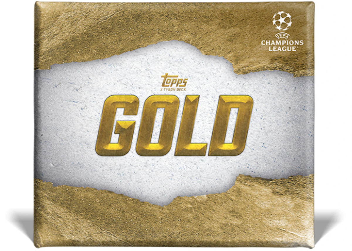 2021 Topps UEFA Champions League Gold Soccer Hobby Box -1