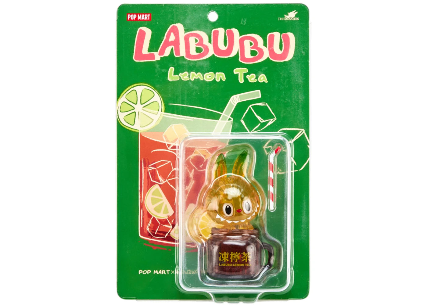 Pop Mart Pop Mart Labubu The Monsters Lemon Tea Figure -1