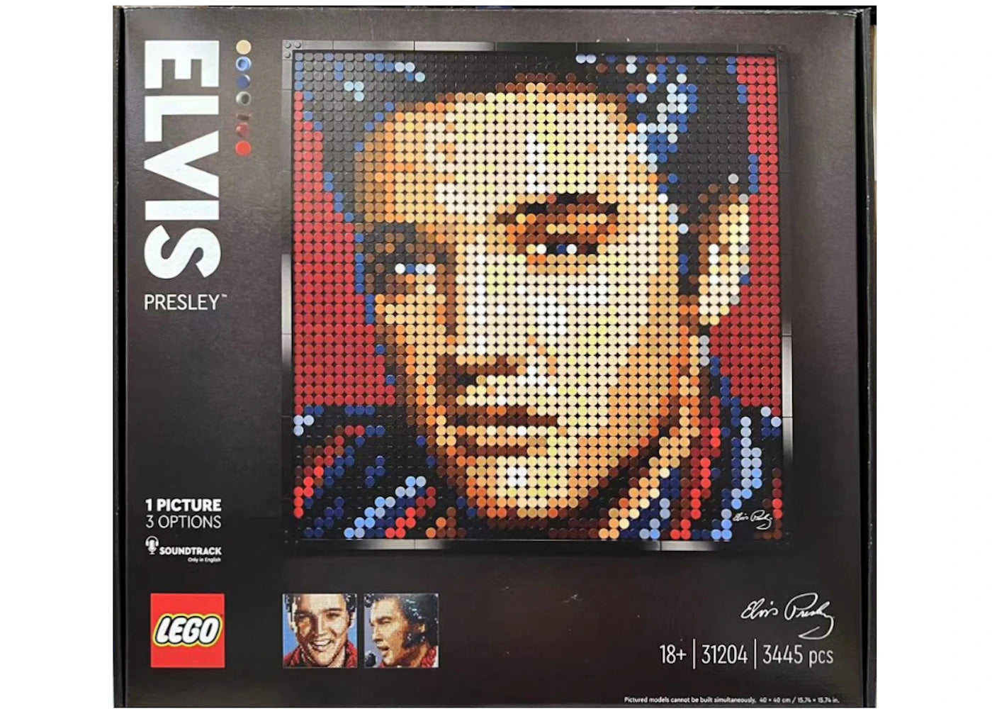LEGO Art Elvis Presley "The King" Set 31204 -1