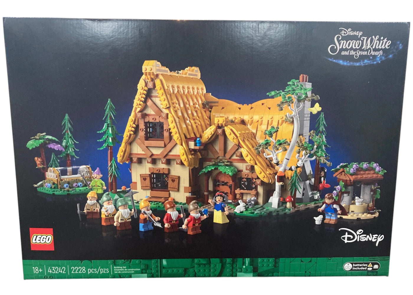 LEGO Disney Snow White and the Seven Dwarfs' Cottage Set 43242 -1
