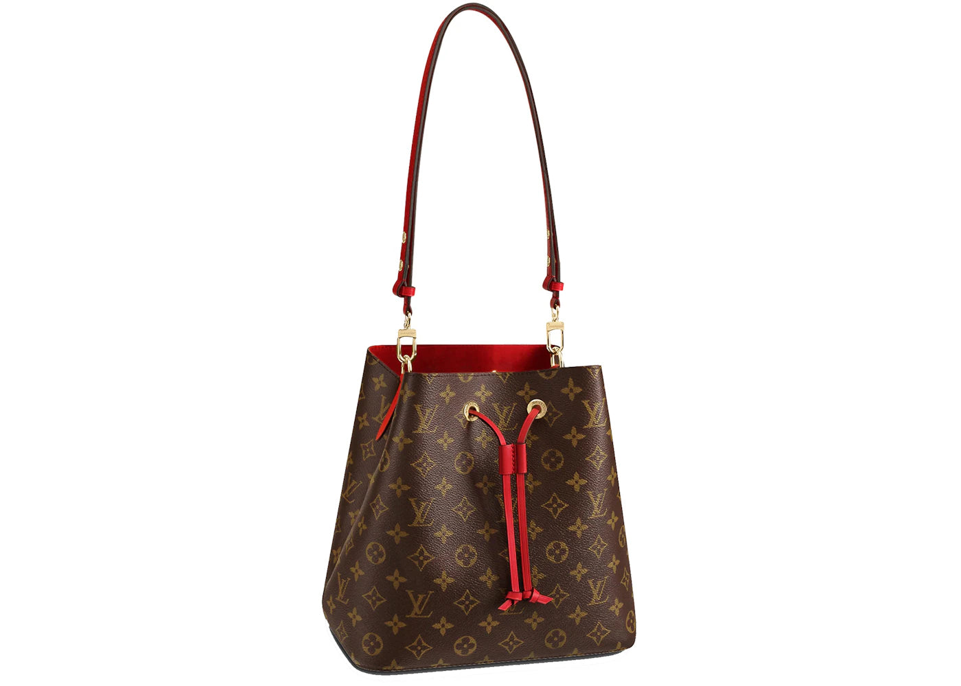 Louis Vuitton Neonoe Bag MM Monogram Poppy -1