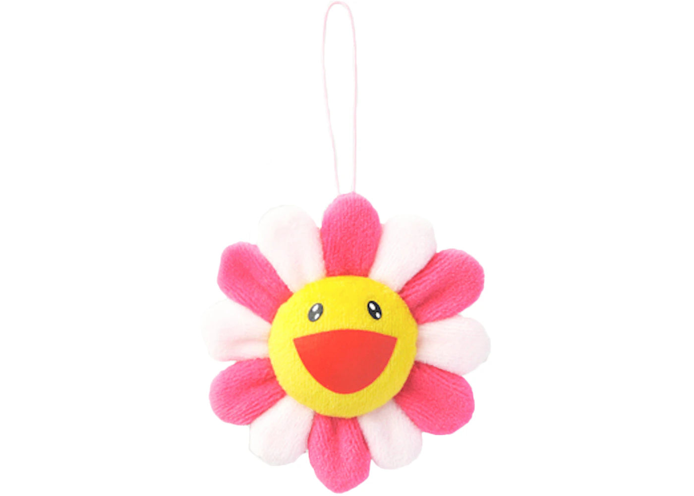 Takashi Murakami Flower Plush Pin Pink -1
