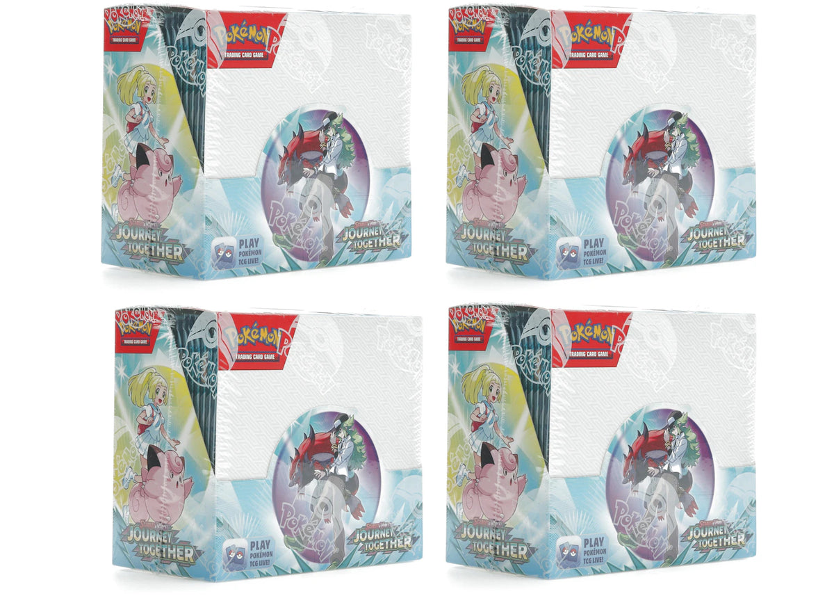 Pokémon Scarlet & Violet Journey Together Booster Box 4x Lot -1