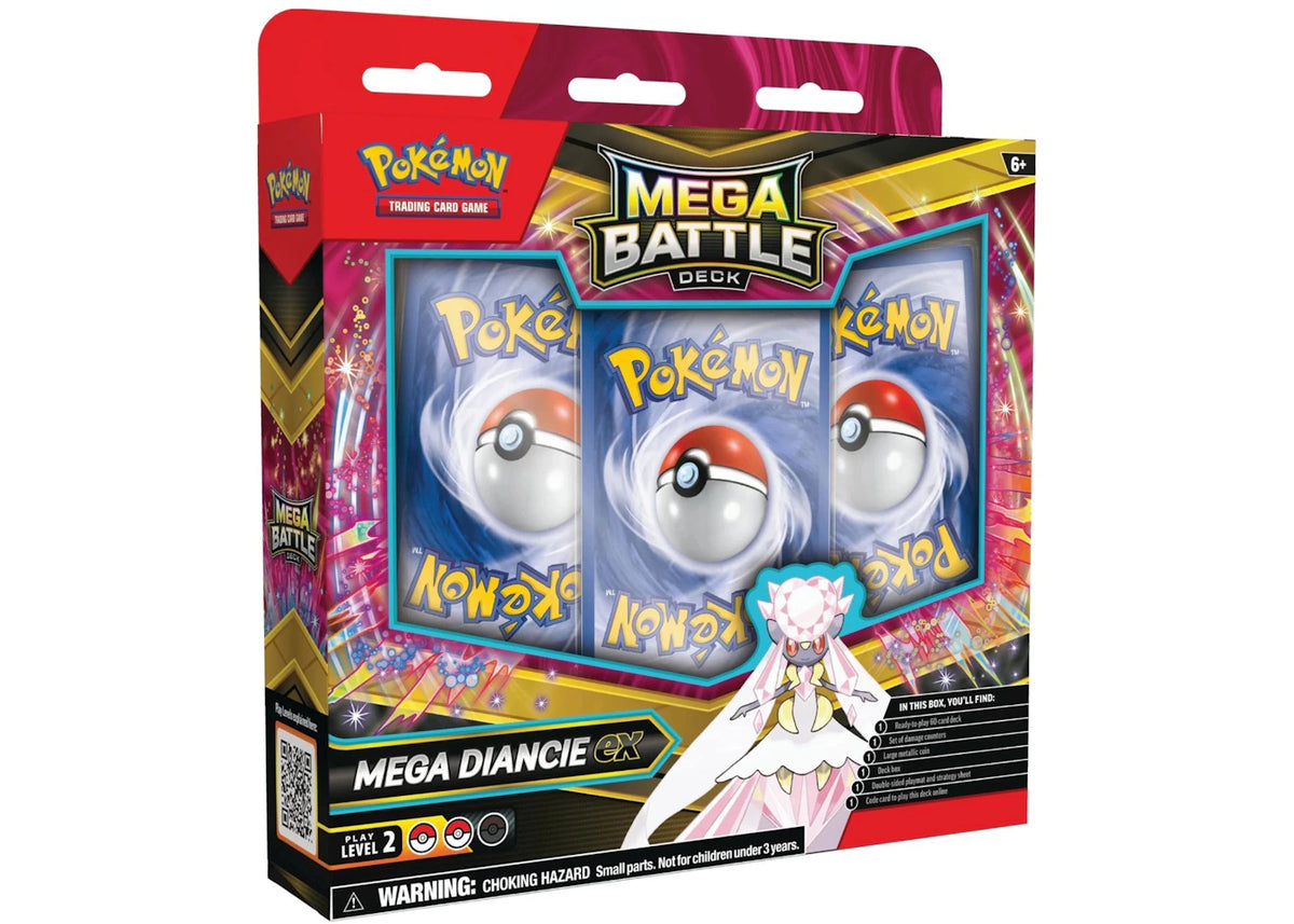 2025 Pokémon Mega Evolution Mega Diancie ex Metal Battle Deck -1