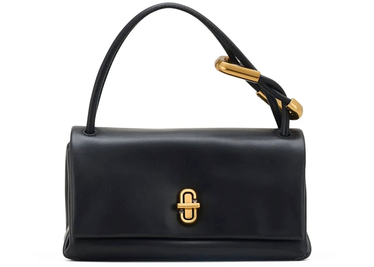 Marc Jacobs The Mini Dual Top Black Leather (23) -1