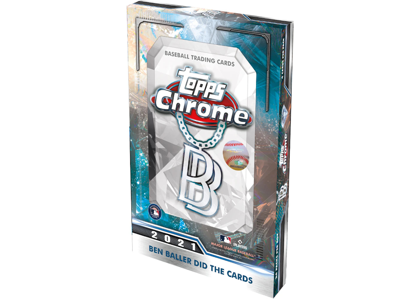 2021 Topps Chrome Ben Baller Baseball Hobby Box -1