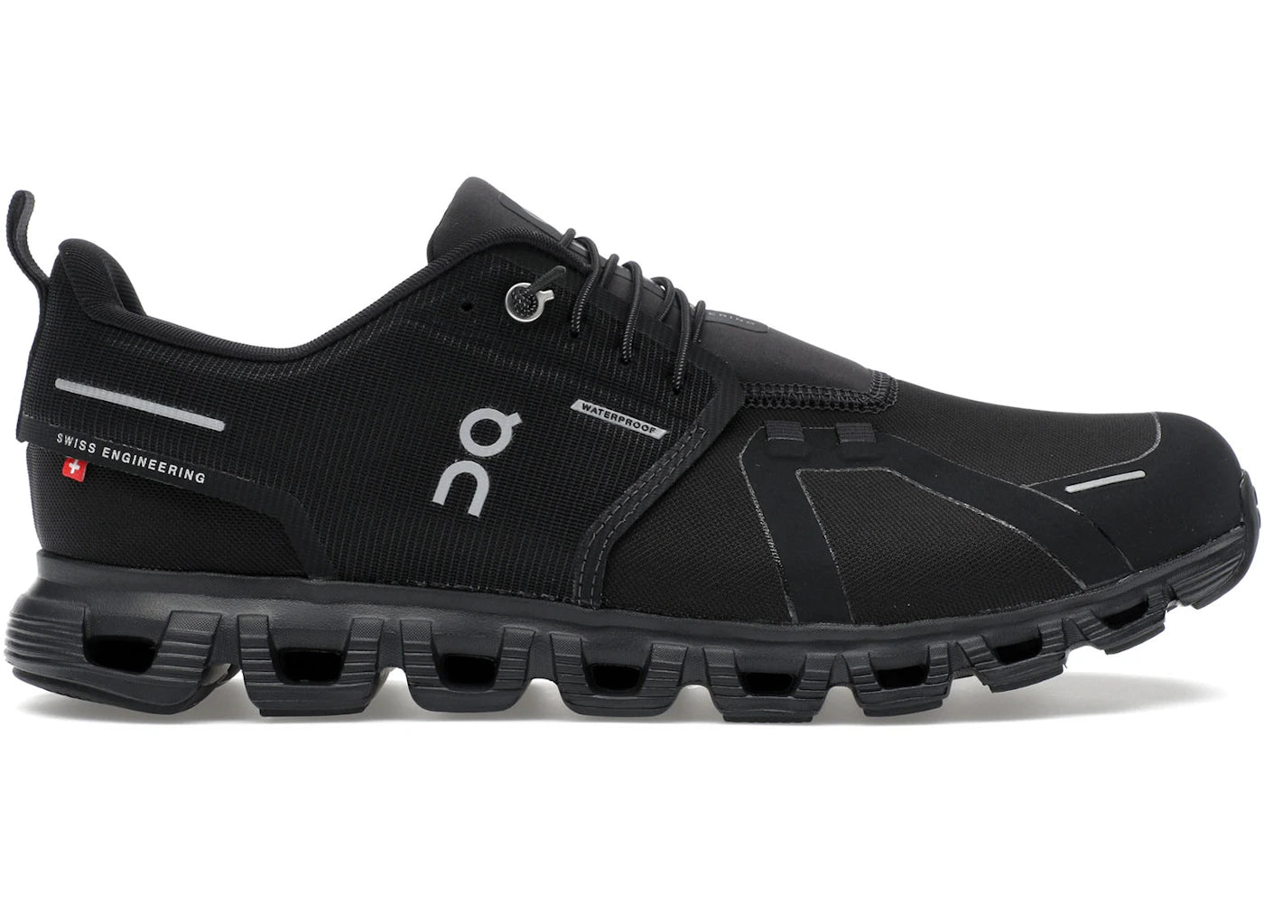 On Running Cloud 6 Waterproof All Black