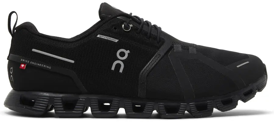 On Running Cloud 5 Waterproof All Black