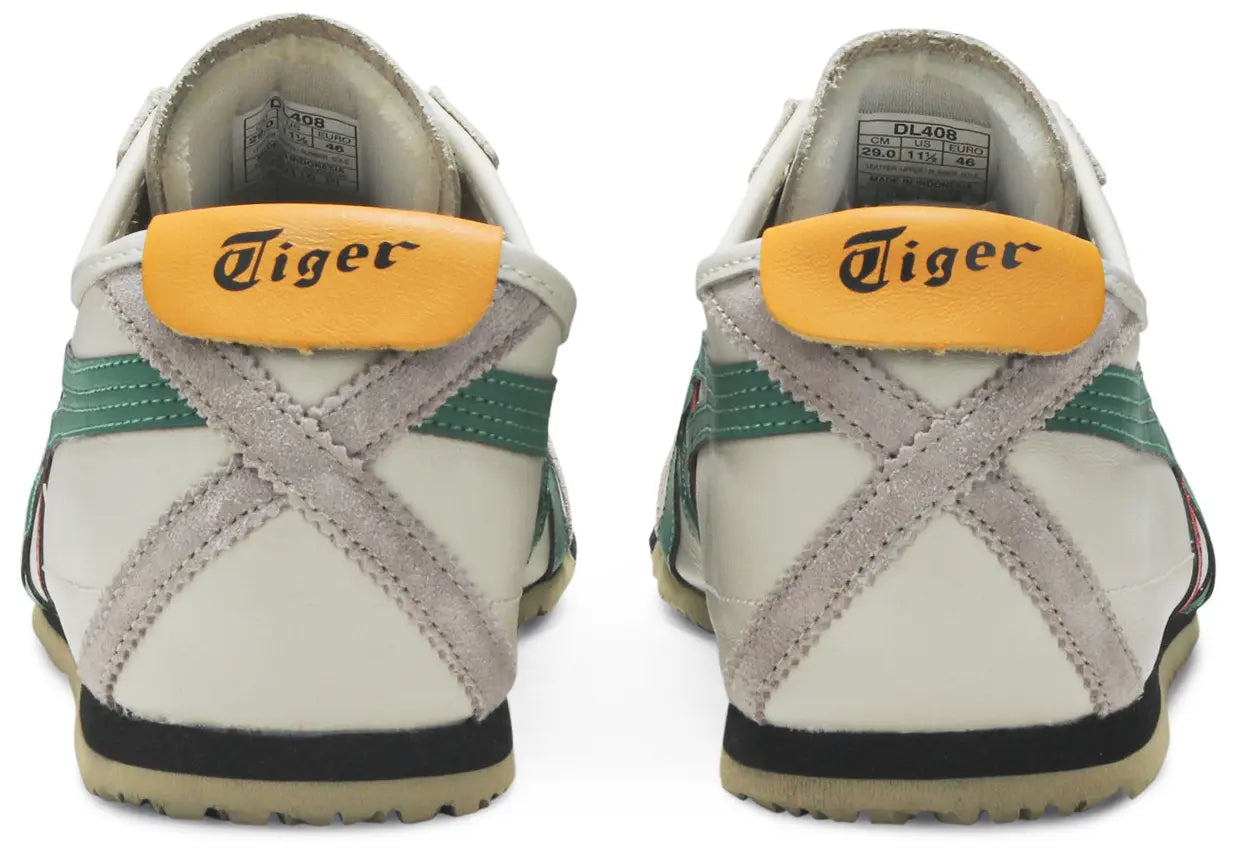 Onitsuka Tiger Mexico 66 Birch Green Red Yellow Back