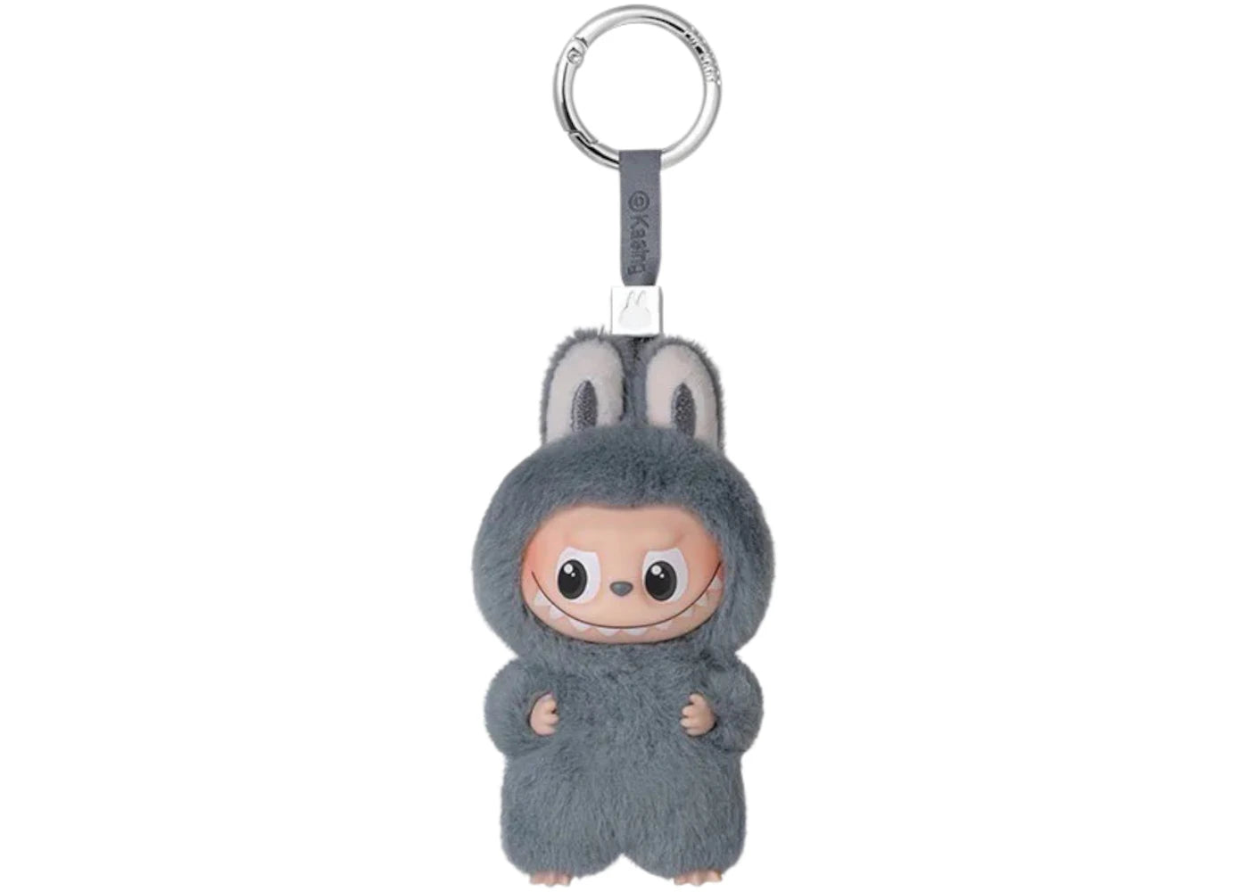 Pop Mart Labubu The Monsters Pin for Love Series "W" Vinyl Plush Pendant -1