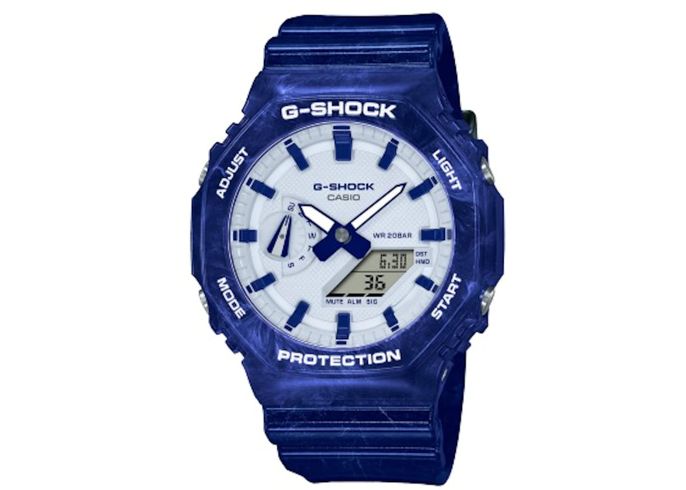 Casio G-Shock GA-2100BWP-2A -1