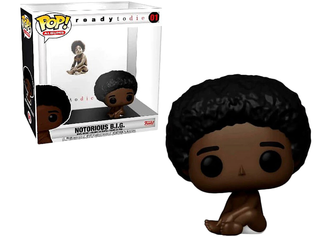 Funko Pop! Albums Biggie Smalls Ready to Die Notorious BIG Figure #01 -1