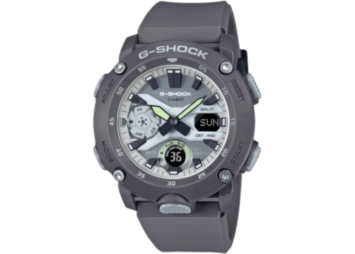 Casio G-Shock Analog-Digital GA-2000 Series GA-2000HD-8A (Grey) -1