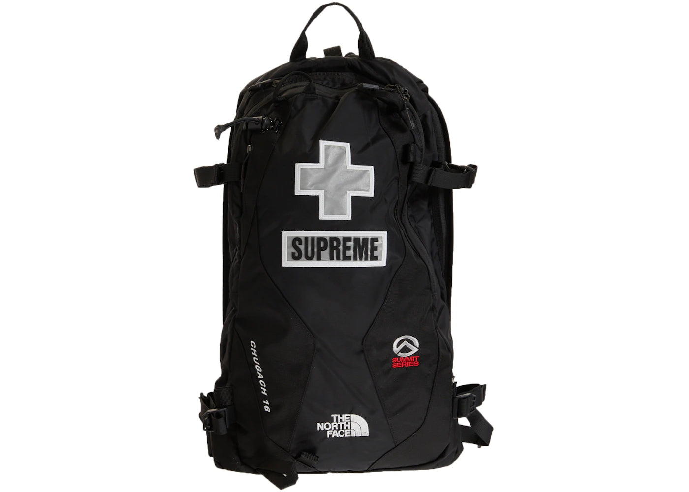 Supreme The North Face Summit Series Rescue Chugach 16 Backpack Black -1