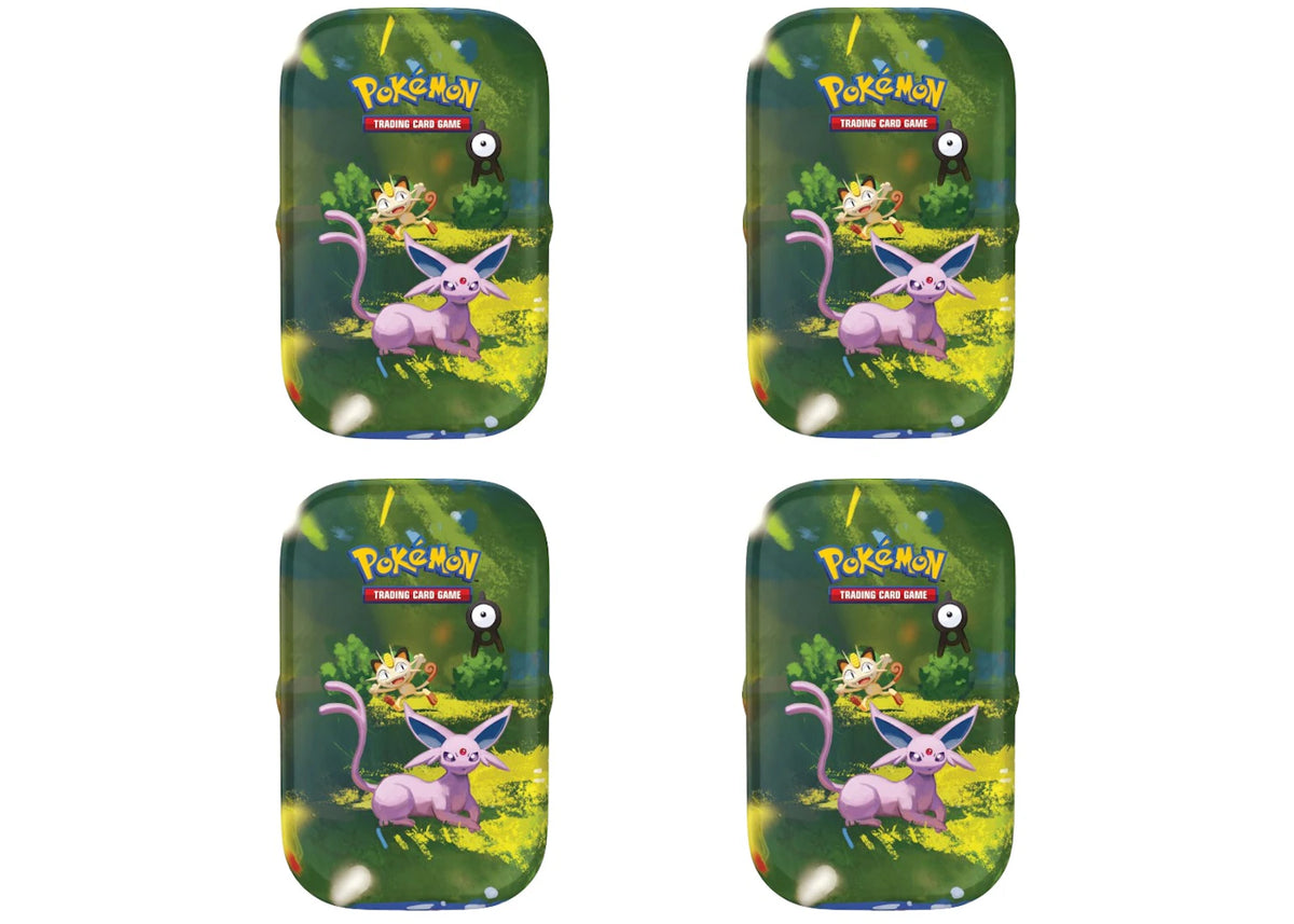 2026 Pokémon Mega Evolution 30th Celebration Mini Tin (Random Artwork) 4x lot -1