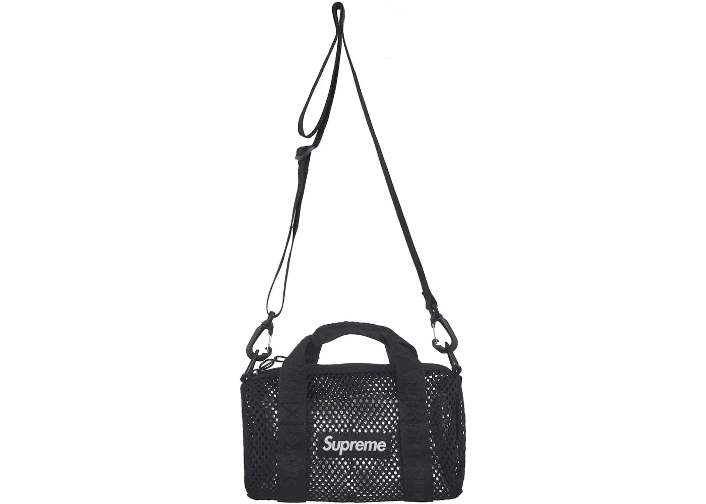 Supreme Mesh Mini Duffle Bag (SS25) Black -1