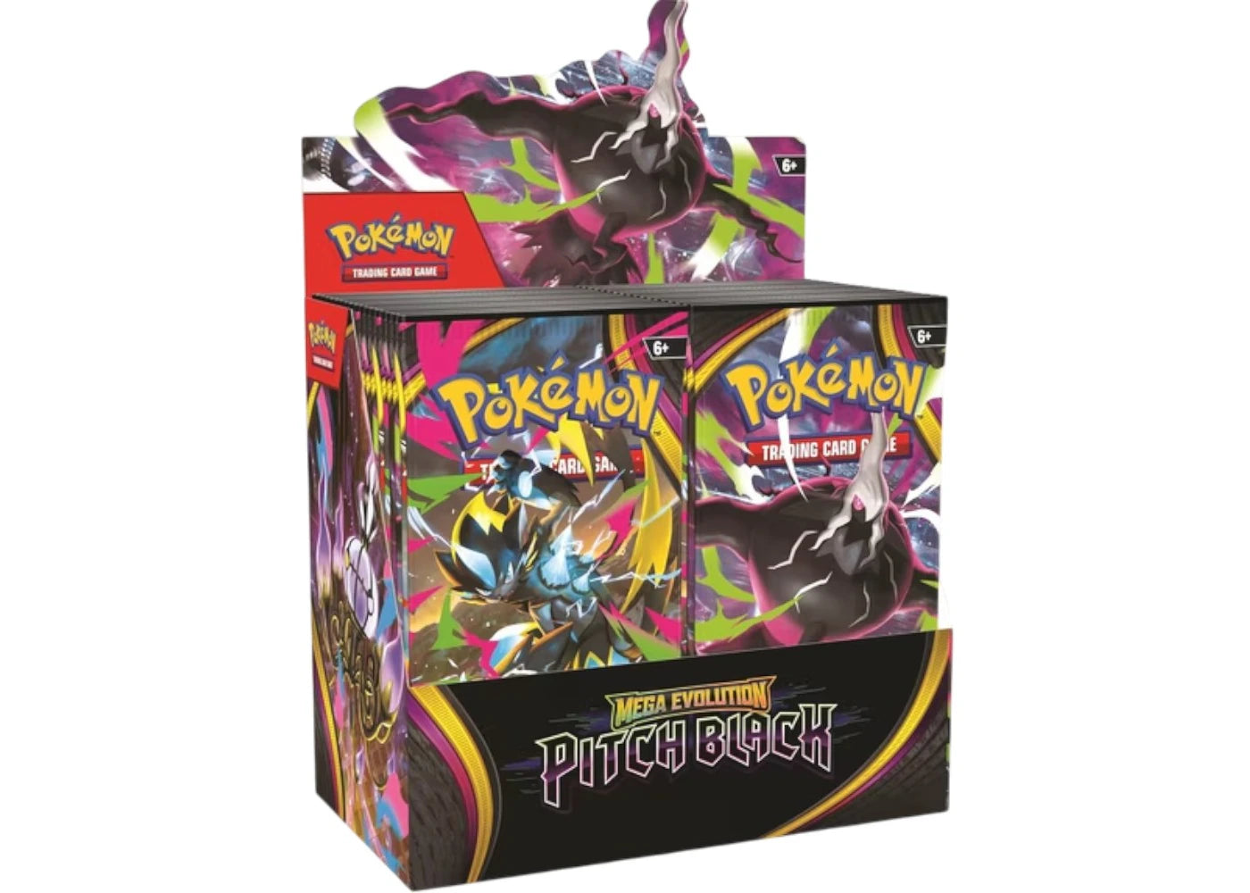 2026 Pokémon Mega Evolution Pitch Black Booster Box -1