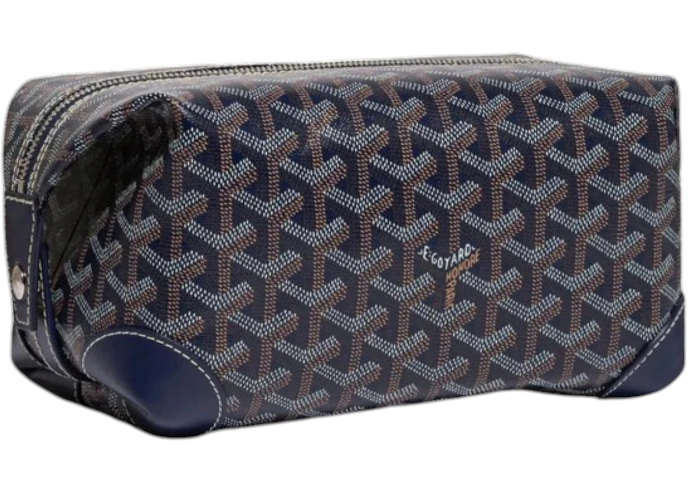 Goyard Boeing 25 Toilet Bag Navy Blue -1