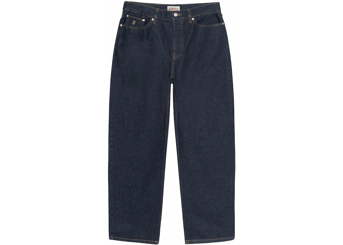 Stussy Big Ol' Denim Jean Rinsed Indigo -1