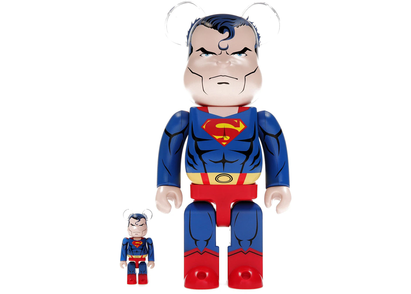 Bearbrick Superman (Batman: Hush Ver.) 100% & 400% Set -1