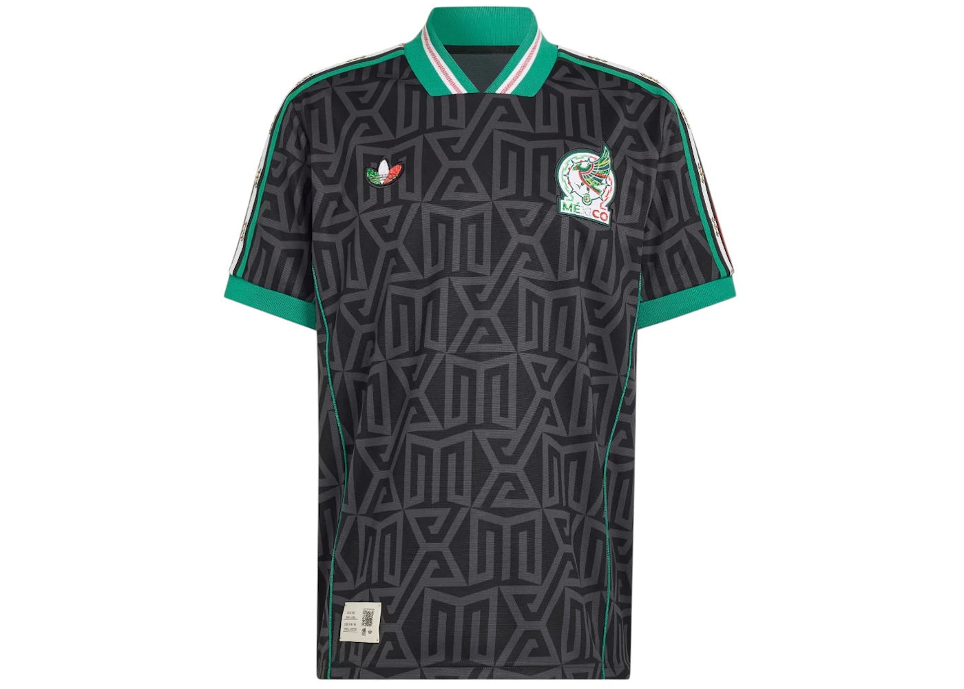 adidas x Someone Somewhere Mexico Lifestyle Jersey Black/Carbon -1