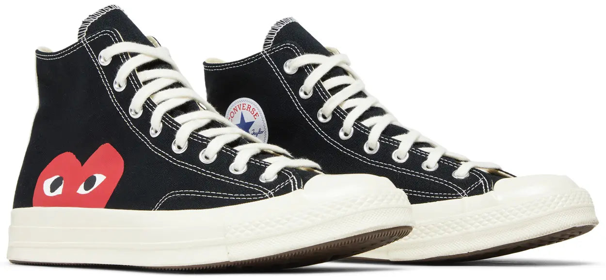 Converse Chuck Taylor All-Star 70s Hi Comme des Garçons PLAY Black