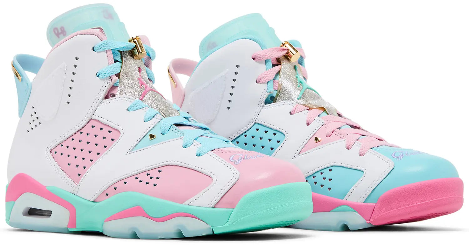 Pair Jordan 6 Retro Doernbecher Jillian (W)